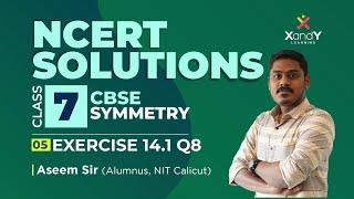 NCERT Solutions | Symmetry  | Class 7 | CBSE Maths| Ep 05