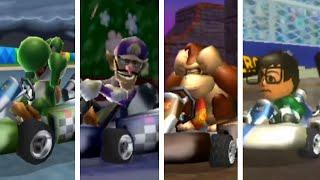 Mario Kart Wii Custom Tracks - All Characters Losing Animations (Karts)