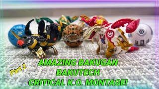 AMAZING BAKUGAN BAKUTECH CRITICAL K.O. MONTAGE! (Part 2)