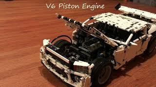 LEGO Technic V6 Supercar - with SBrick