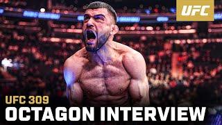 Ramiz Brahimaj Octagon Interview | UFC 309