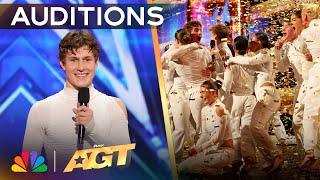 Brent Street Receives The GOLDEN BUZZER From Howie Mandel | Auditions | AGT 2024