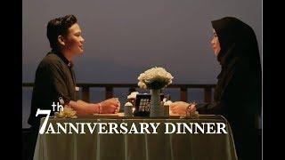 ANNIVERSARY DINNER  ROMANTIC | CINEMATIC ANNIVERSARY