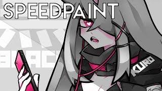 [Speedpaint] MONSTER: Black [黒]