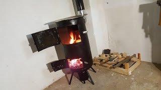 Homemade Budget STOVE for WORKSHOP !?