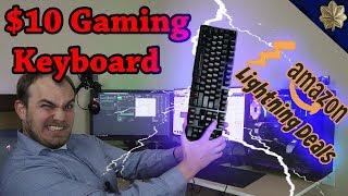 $10 GAMING KEYBOARD that doesn't suck! | Rii RK100+ Review