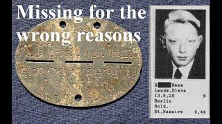 Researching a WWII identification tag into the heart of darkness - Missing in Festung St Nazaire