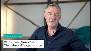 Sprache und Stigma: Warum wir »Suizid« statt »Selbstmord« sagen müssen