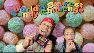 WORLD'S SOUREST CANDY CHALLENGE!  Can We Survive Barnett's Mega Sour?!