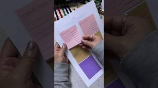 Printing Habit Trackers on Post-It Notes | Keep your daily habits and routines front of mind.