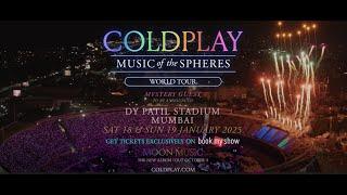 Music Of The Spheres World Tour 2025 | India | Coldplay