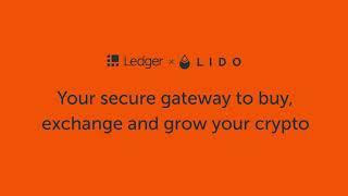 How to stake through Ledger Live with Lido