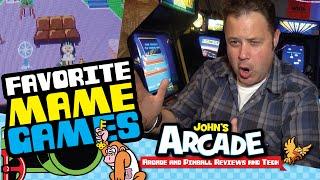A few of John's Favorite and Best MAME arcade games