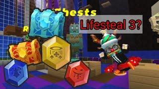 OPENING 30 DIAMOND CHESTS! SPENDING 5K KEYS! (Lifesteal 3?)BedWars [Blockman go]