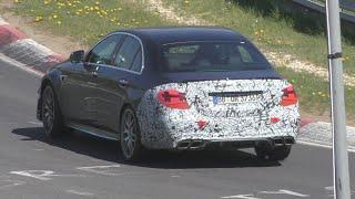 2021 Mercedes E63 AMG Sounds & Testing on Nürburgring!