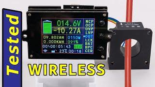 Review: Wireless display VAC8010F-500V 50A to 500A Solar Battery Energy Capacity meter