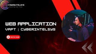 Web Application VAPT  | Cyberintelsys