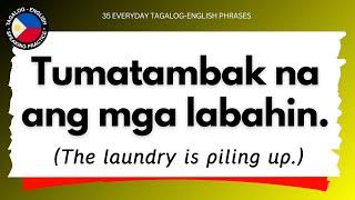 35 EVERYDAY TAGALOG PHRASES | Learn Filipino Language Fast