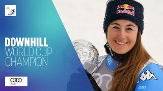 Sofia Goggia (ITA) | Women's Downhill World Cup CHAMPION | Courchevel/Meribel | FIS Alpine