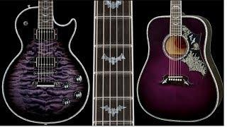 Rare Halloween Exclusives | 2019 Gibson Bats In Flight Les Paul Custom + Acoustic Guitars - WYRON