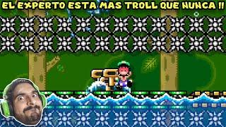 EL EXPERTO ESTÁ MAS TROLL QUE NUNCA !! - Mario Maker 2 Desafío Experto con Pepe el Mago (#9)