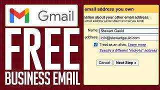 How To Create A Free Business Email and Use it with Gmail (2024) Step by Step