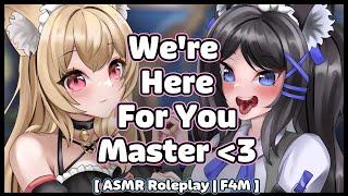 Fought Over By Your Two Cat Maids FT. @DudeThatsWholesome [F4M] [ Neko Maids ] ASMR