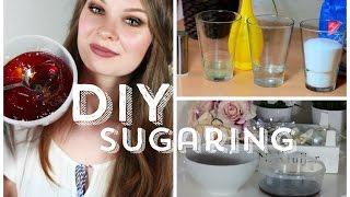 Sugaring Haarentfernung • DIY ZUCKERPASTE