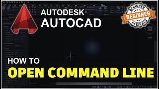 AutoCAD How To Open Command Line Tutorial