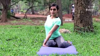 Bharadvajasana - Beginners | Yoga | PCOS Circle of Strength