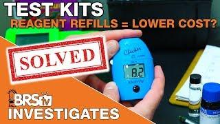 BRStv Investigates: Are test kit reagent refills lower cost in the long run?