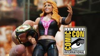 The latest and greatest WWE action figures at Comic-Con International 2013