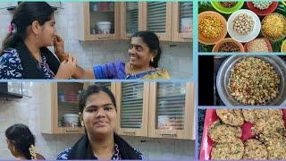 மழைக்கு இதமான ஹெல்தியான வடை | நவதானிய வடை | Healthy multi grains  vada