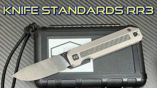 Knife Standards RR3 preview !   Great design !  Get in on the preorder !!