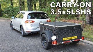 CARRY-ON TRAILER 3.5x5-FT UTILITY TRAILER