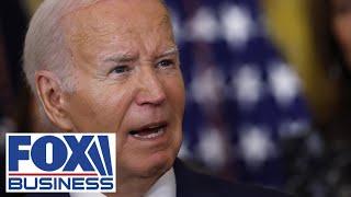 'WHAT DID HE SAY?' Biden completely butchers sentence after making joke during speech