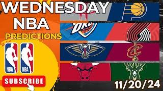 NBA Predictions Today 11/20/24 NBA FREE PICKS and Betting Tips | NBA Picks Today