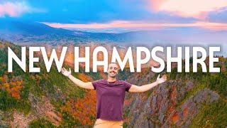 New Hampshire: FALL Roadtrip in the White Mountains | Kancamagus Highway, Waterfalls & MORE!