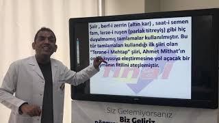 YKS EDEBİYAT - SERVETİ FÜNUN DÖNEMİ SANATÇILARI 1. BÖLÜM - ERCİHAN MAHMUTLUOĞLU