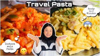 2 Types of Travel Pasta | Red Sauce Pasta Recipe | White Sauce Pasta Recipe | @Fun2ooshFood