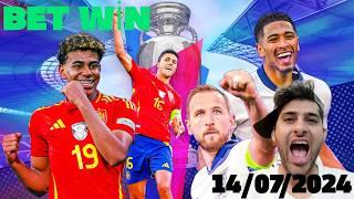 FOOTBALL PREDICTION FINAL SPAIN VS ENGLAND UEFA EURO 2024