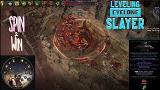 POE 3.19 leveling as if league start Impale Shockwave Cyclone Slayer