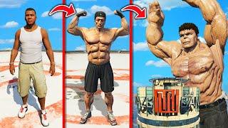 Upgrading FRANKLIN Into THE STRONGEST MAN in GTA 5!