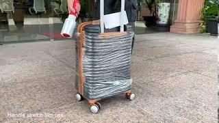 Yalanpack plastic wrap for luggage