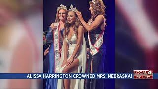 Alissa Harrington Crowned Mrs. Nebraska