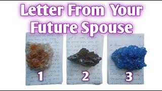 Channeled Letter From Your Future Spouse ️ Pick a Card