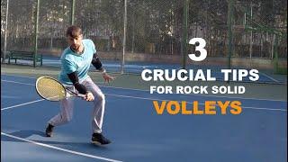 How To Improve Tennis Volleys - 3 Crucial Tips (TENFITMEN - Episode 132)
