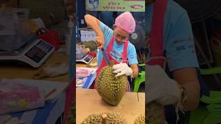 Amazing! Unboxing Giant Durian -  Fruit Cutting Skills