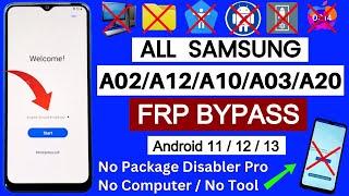 2024: All Samsung Galaxy Frp Bypass A12/A02/A10/A20/A03 | Without PC Remove Frp Lock