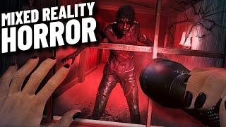 This MIXED REALITY HORROR GAME is Seriously Impressive! // SHATTERED Quest 3 Gameplay